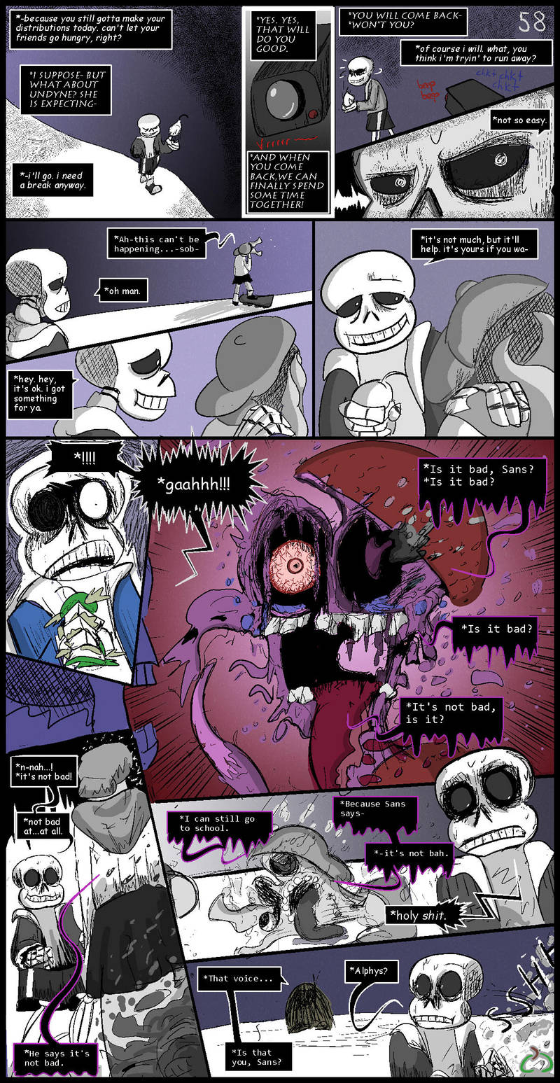 Horrortale 58 - A Pleasant Walk (WARNING) by Sour-Apple-Studios
