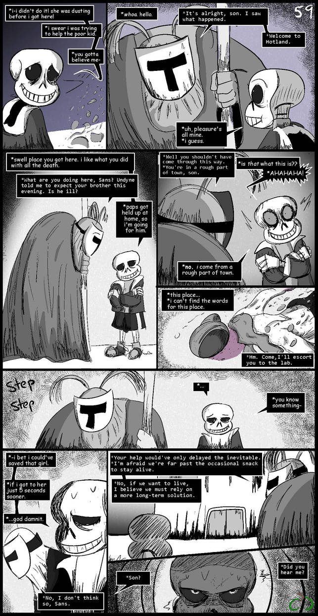 Horrortale 59- An ally? by Sour-Apple-Studios
