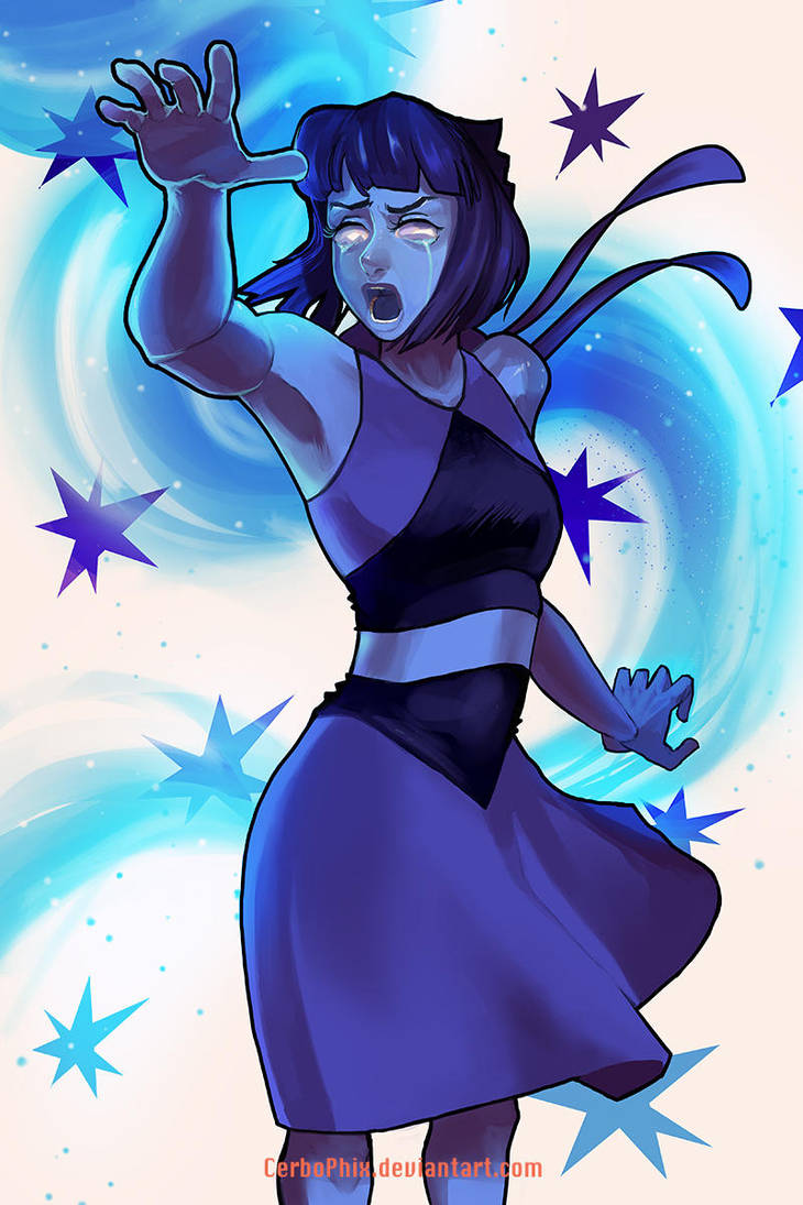 Decided to quickly do another smaller print for future conventions!! I might as well do all the gems : P  I really like how this one turned out, and I wanted to draw Evil Lapis because I wante...
