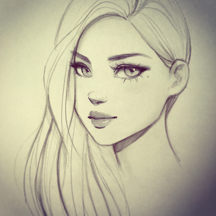 Female Character Drawing Class by GabrielleBrickey
