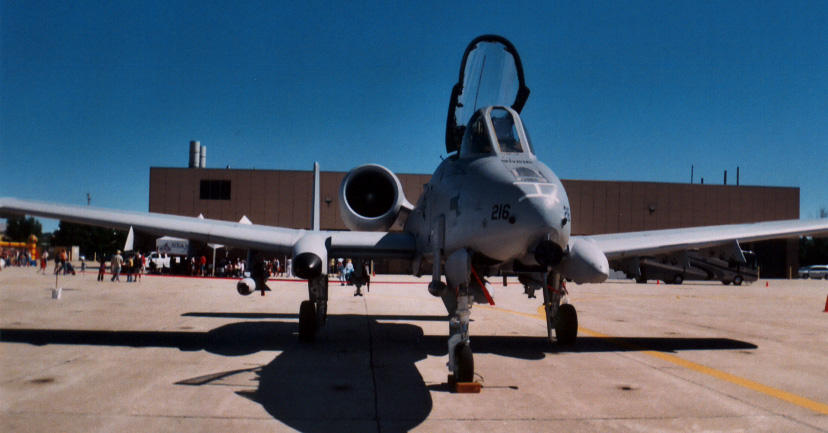 A-10 front angle 2 by Jarndahusky