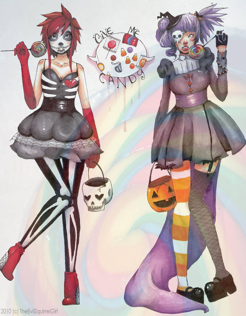 TRiCK or TREAT by Heather-Scribble