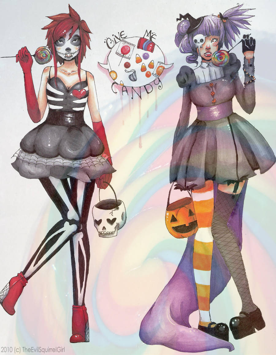 TRiCK or TREAT by Heather-Scribble