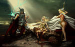 Death of a Viking by anubisreddeath