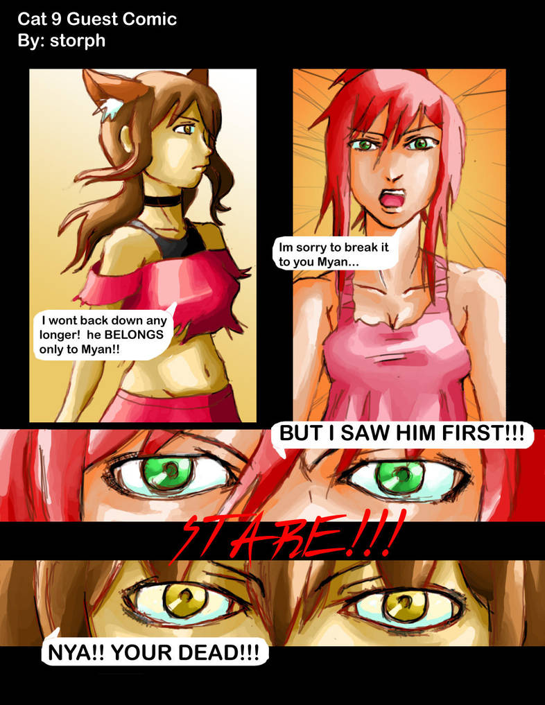 Commission: Cat9 Comic 1 of 3 by storph