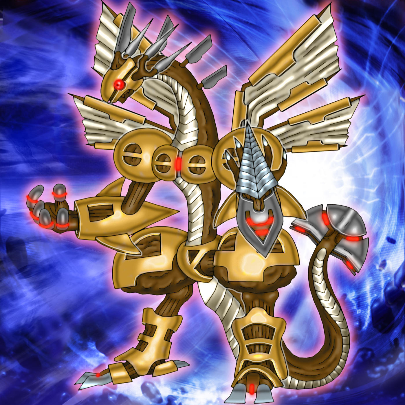 Life Stream Dragon Metalshape by CommodoreMJFire on DeviantArt