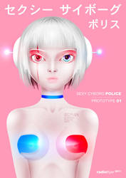Sexy Cyborg Police Girl by SarmaiBalazs
