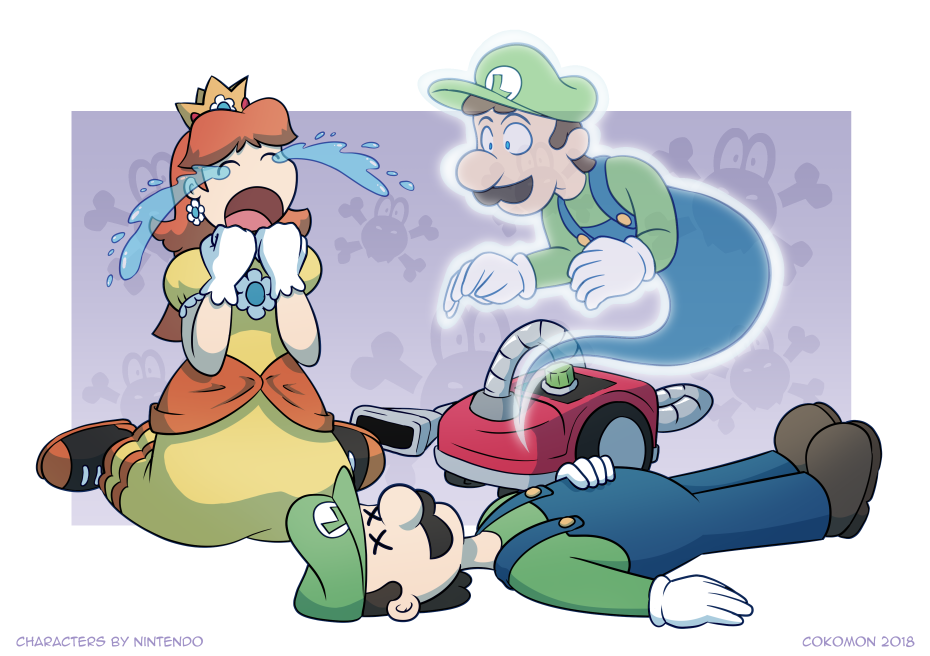 Luigi's Mausoleum by Cokomon