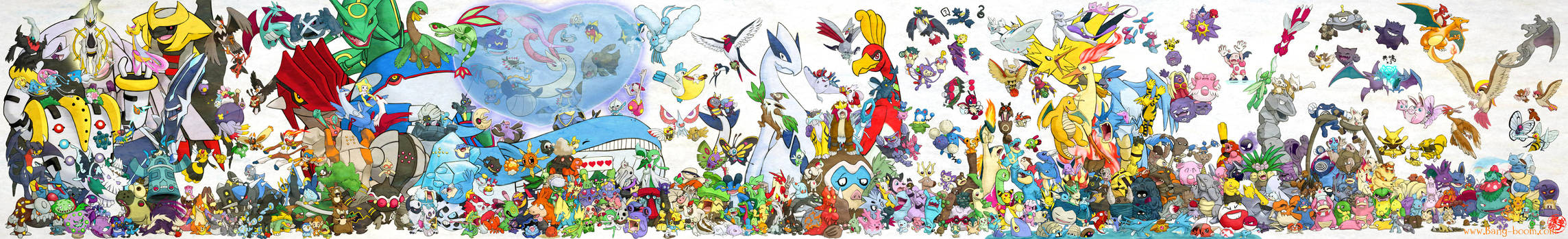 493 Pokemon Assemble by Ninja-Jamal