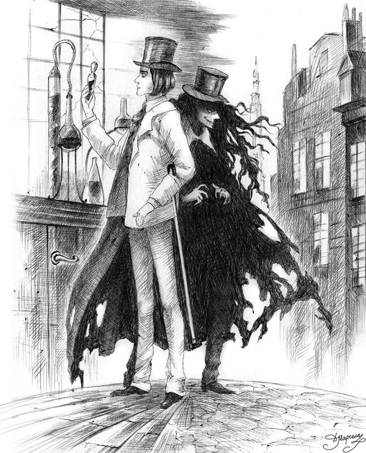 Jekyll and Hyde illustration by DMarsela