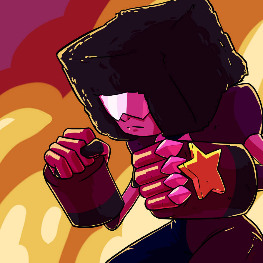 ANOTHER EXPLOSION!!! I finally got Krita working properly again, hopefully it wont hate me again soon. BUT, here's a Garnet drawing to celebrate it! Enjoy! ^^