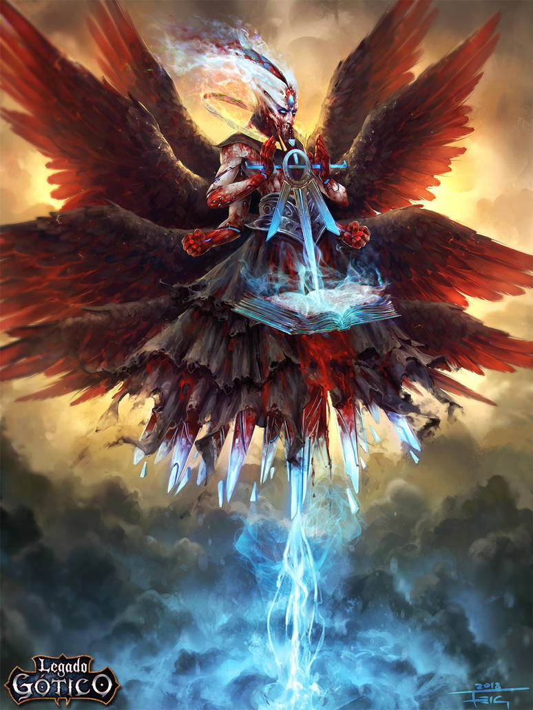 Azrael Angel Of Death By Feig Art On Deviantart