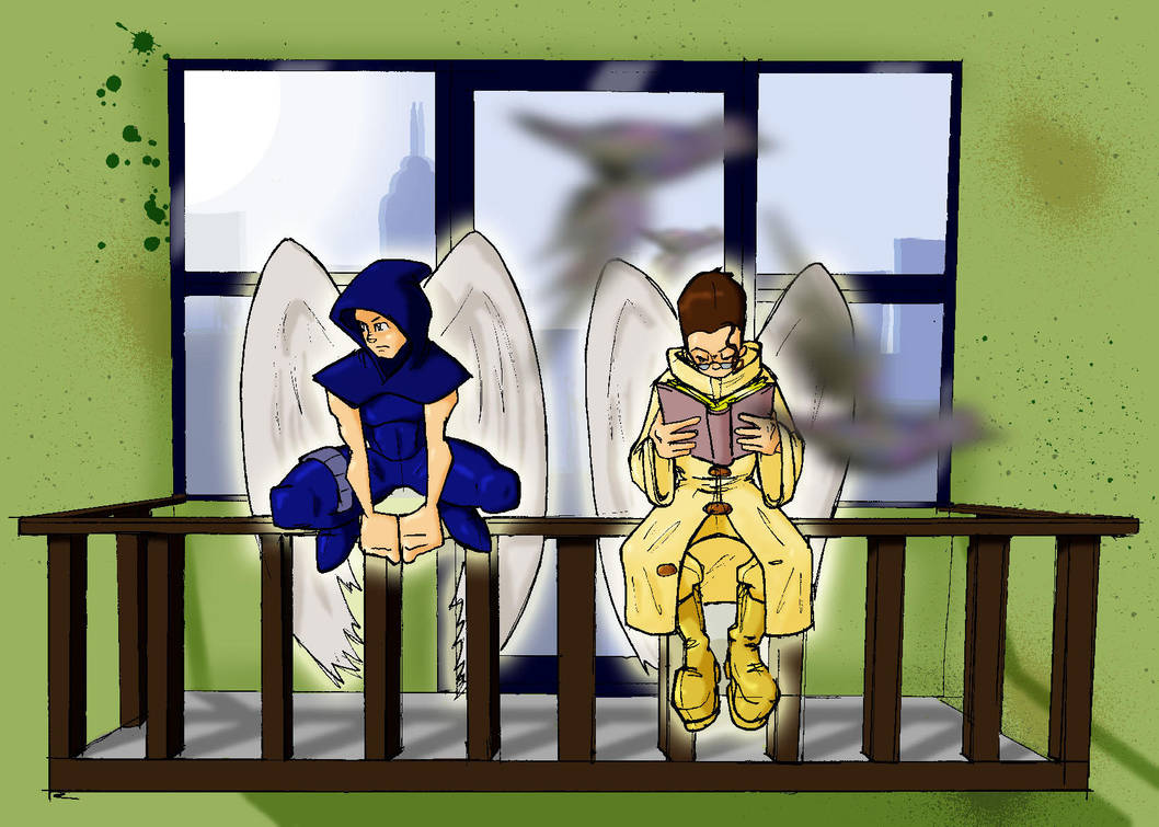 Angels waiting to go by RollingSun2000 on DeviantArt