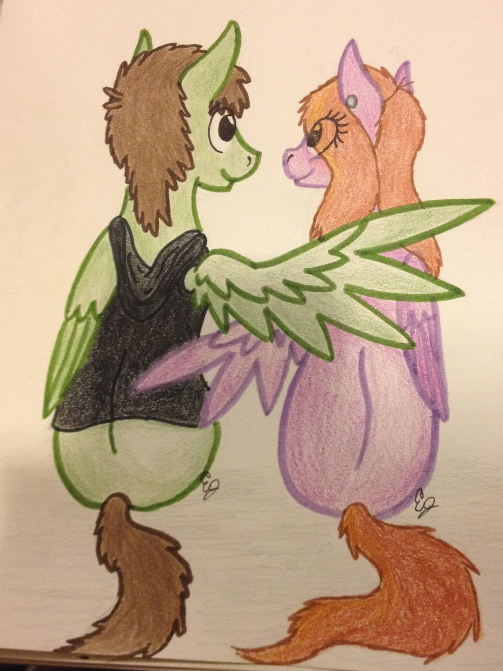 Pegasus Love by Jonesydragon