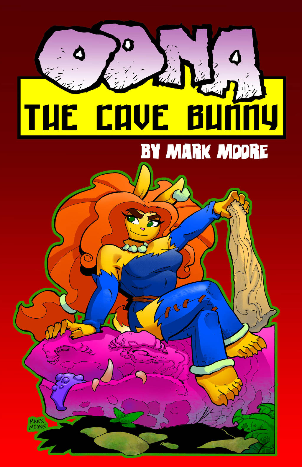Oona the Cave Bunny new Poster by MarkMoore