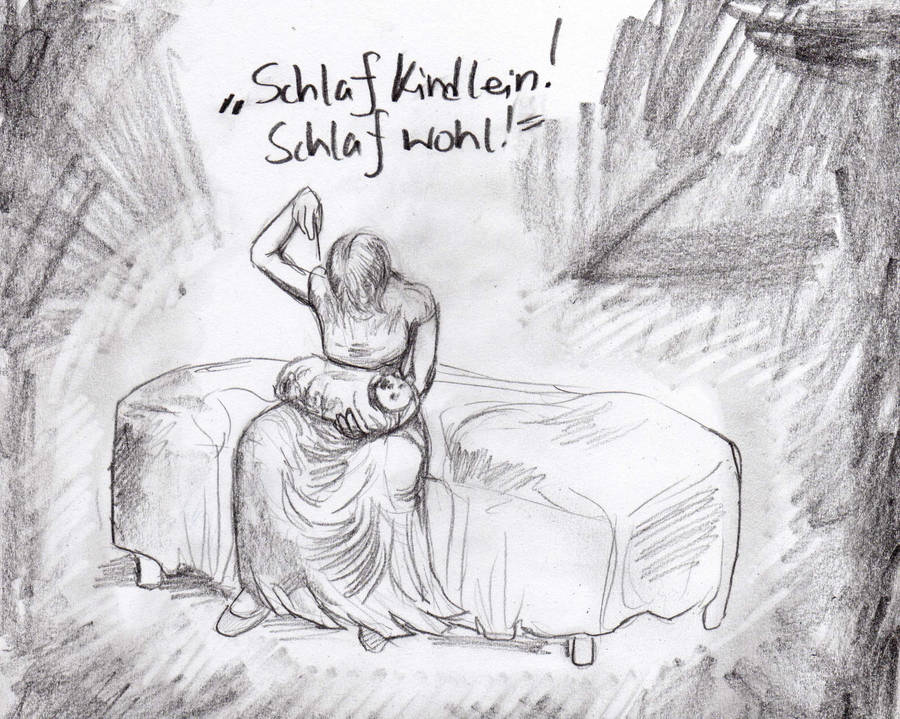 Kindermoerderin Illustration by Bruneburg