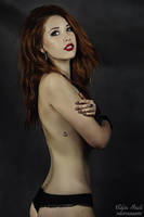 Girl with tatoo by stalae