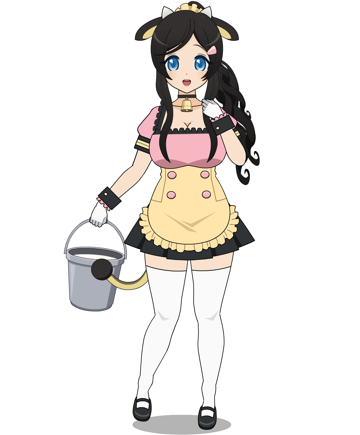 :~ Miltank Gijinka ~: by SakuraRoseLily