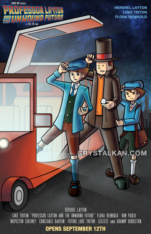 Professor Layton to the Future by wizardofkitty