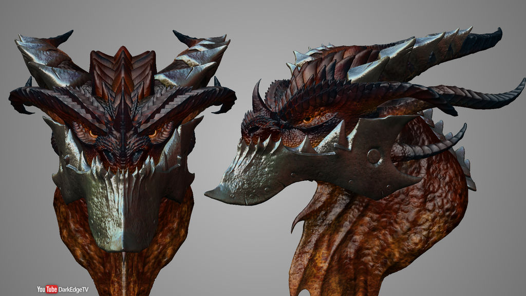 Sculptris - Deathwing Bust by Rebecca1208