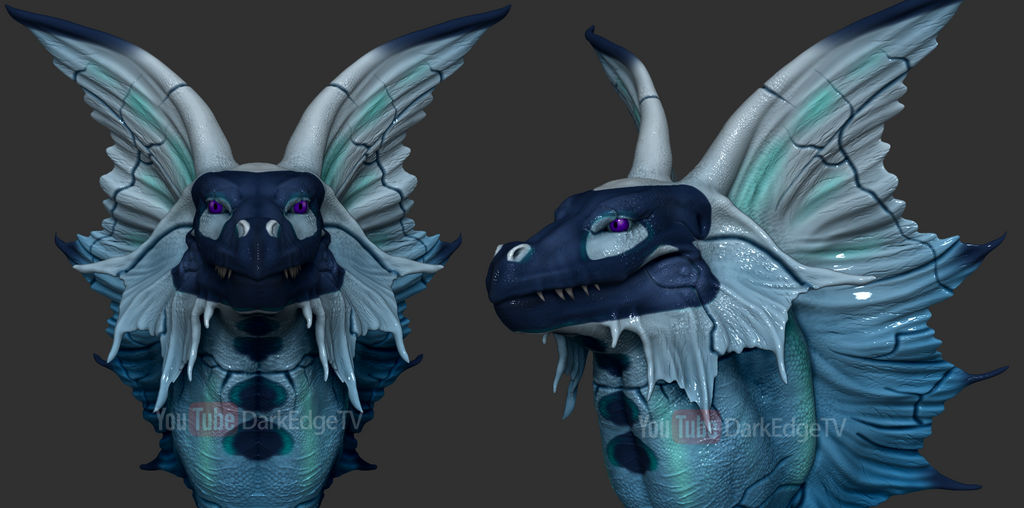 ZBrush - Syratharia, Bogsneak - FlightRising by Rebecca1208