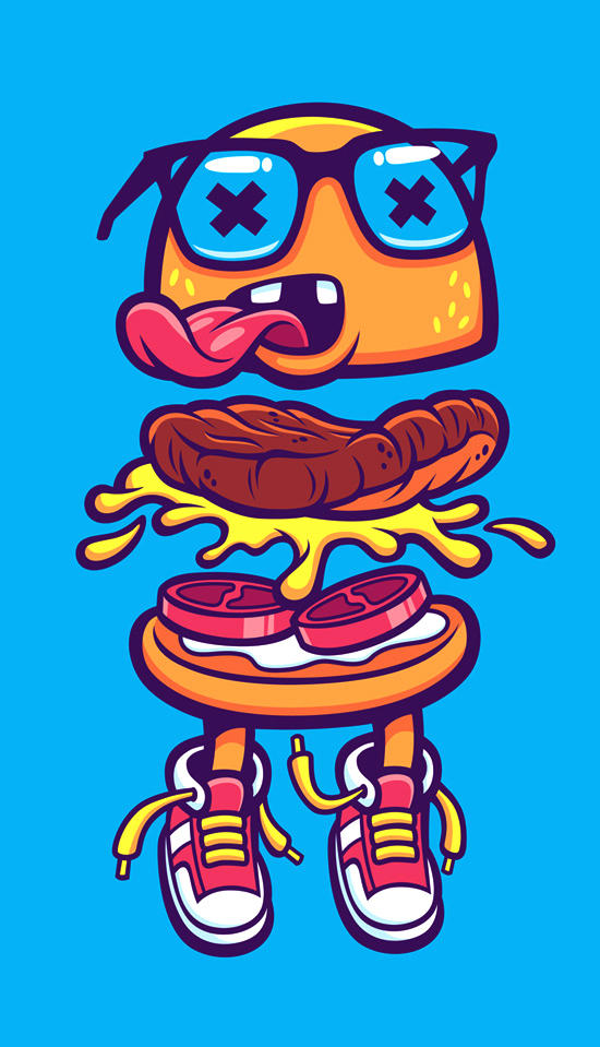 Burger Bits by cronobreaker