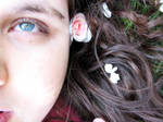 flowers in hair 1 by thiselectricheart