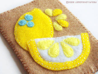 Lemons on Felt by yuzukko