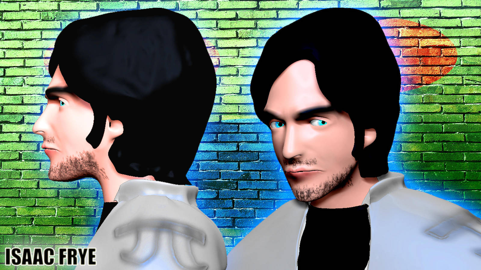 Johnny Toast - Venturiantale 3D Model Render by HomelessGoomba