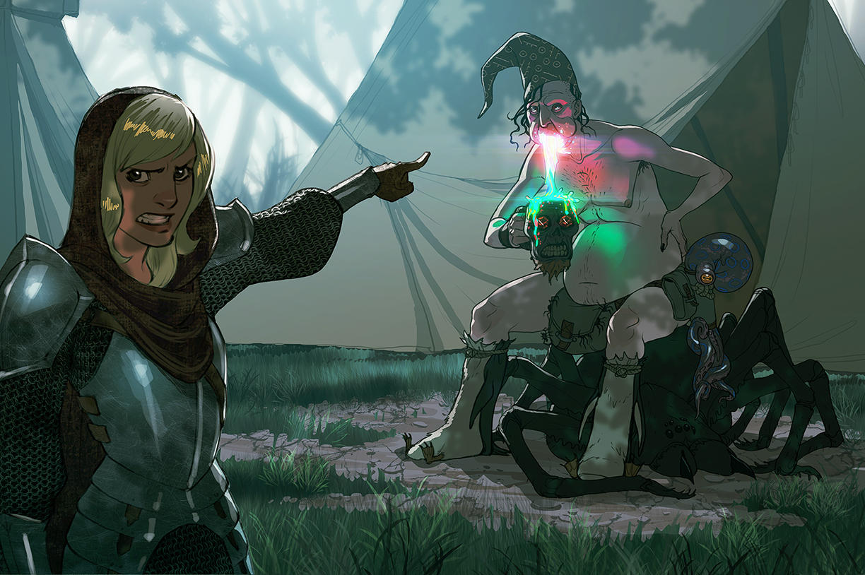 We are NOT taking the wizard by MattRhodesArt
