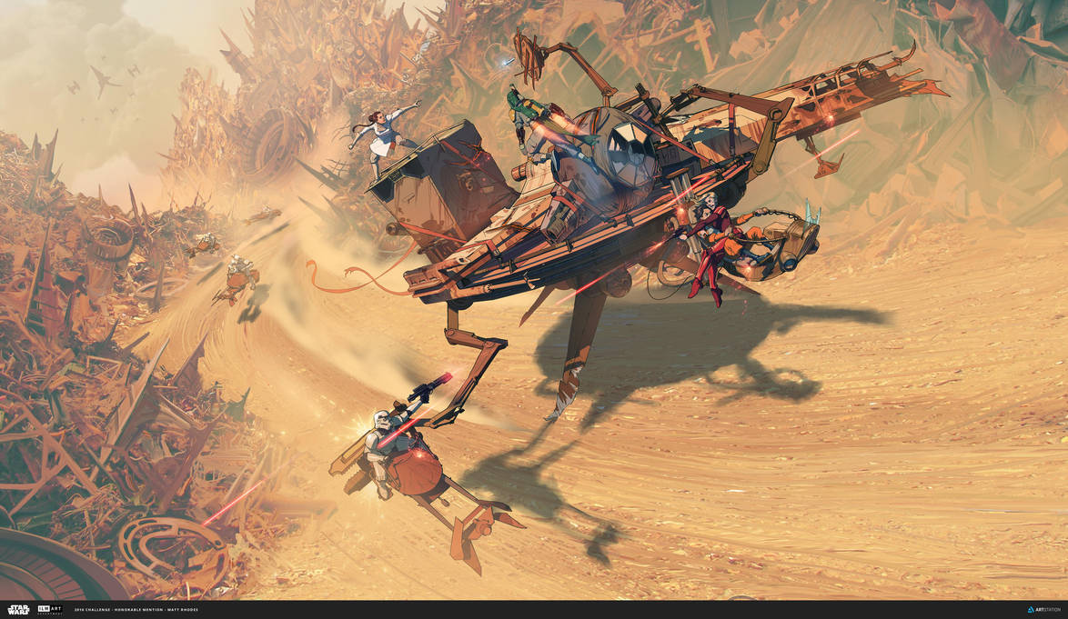 ILM Art Department Challenge: The Ride - Turtle by MattRhodesArt
