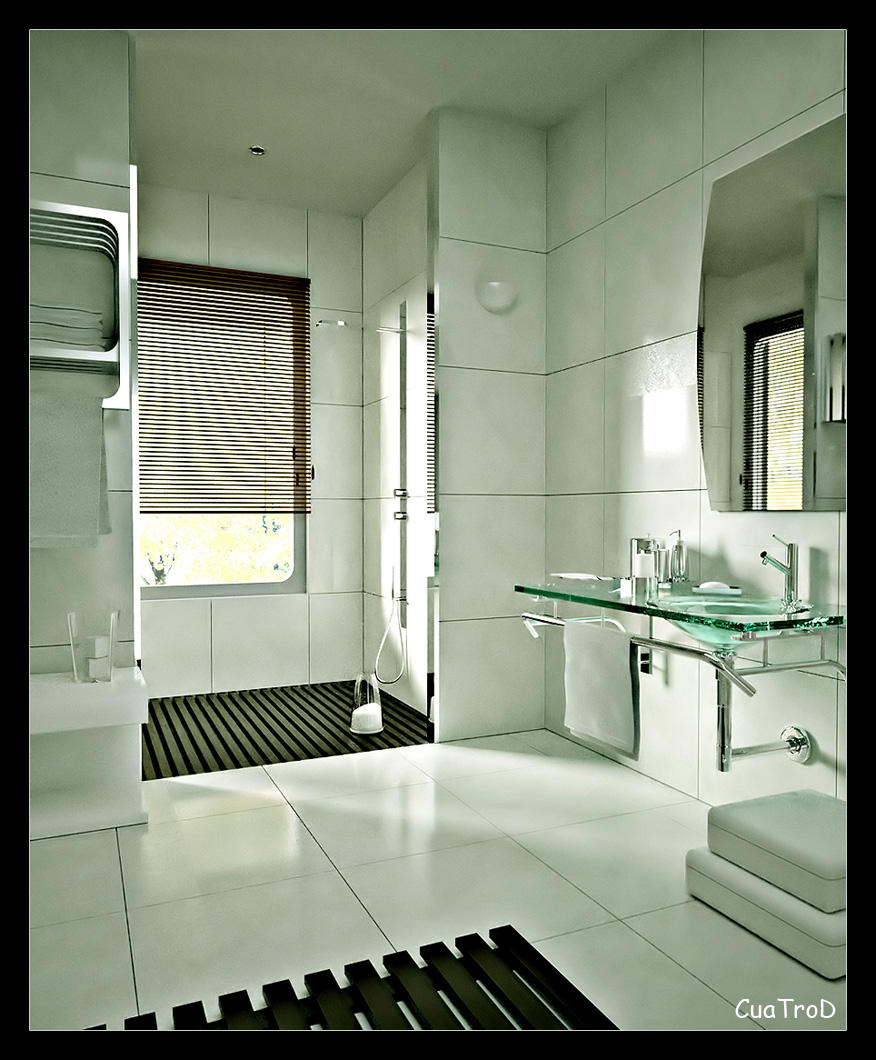 The bathroom by cuatrod
