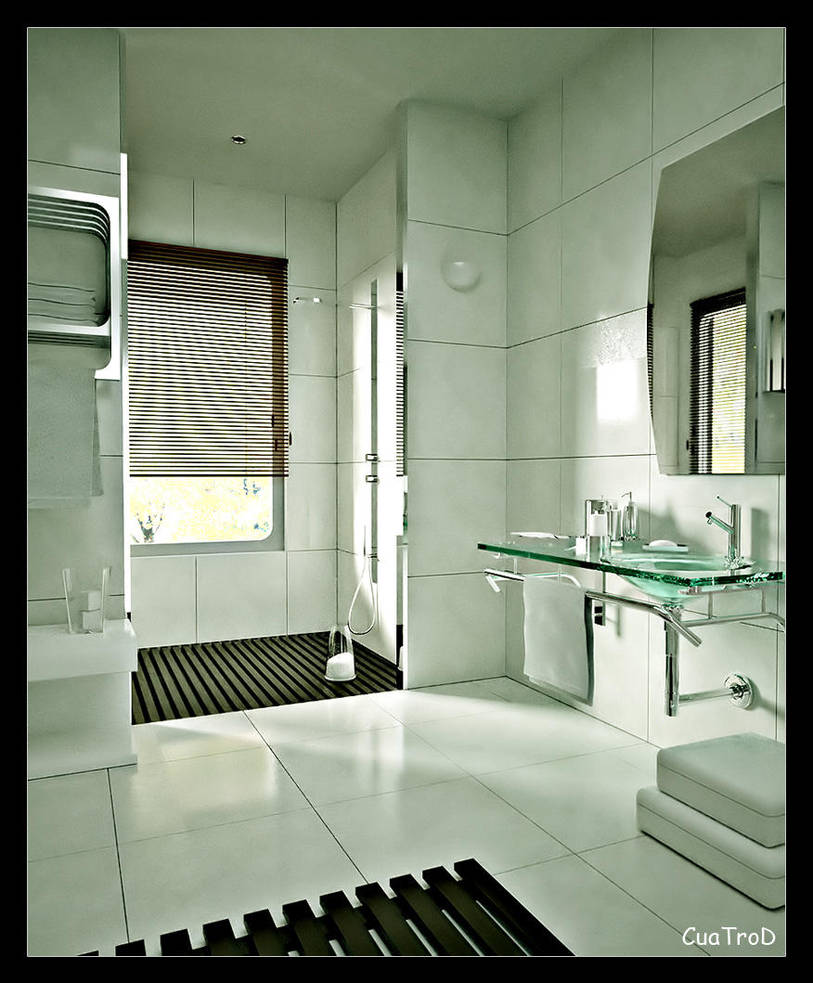 The bathroom by cuatrod