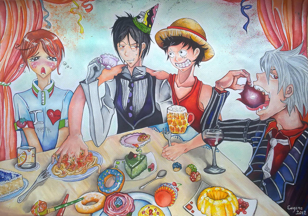 CROSSOVER: Idiot bunch. (ALU contest) by JemikaM CROSSOVER: Idiot bunch. (ALU contest) by JemikaM
