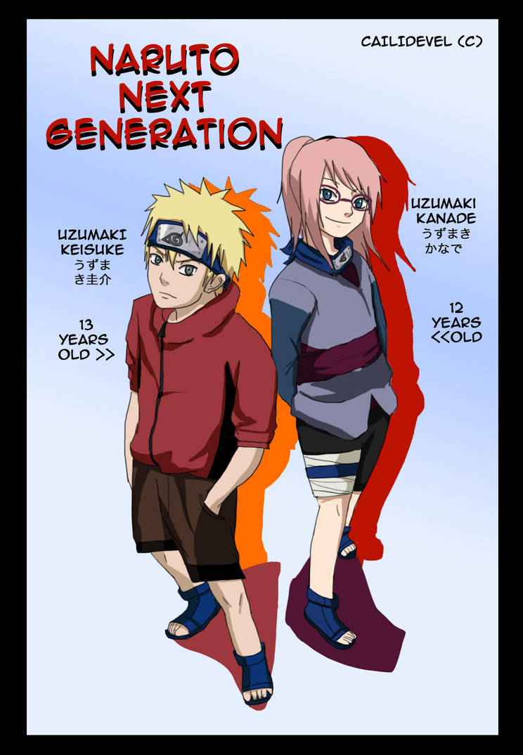Naruto Next Generation- Kanade and Keisuke Uzumaki by ...