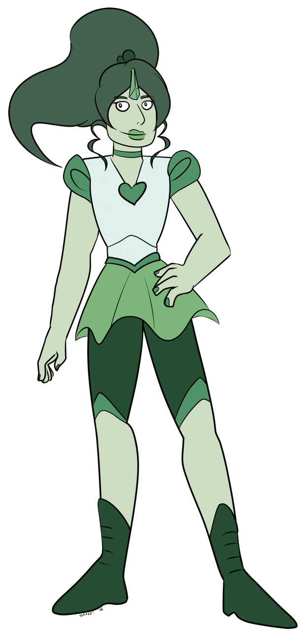 FA:: Sailor Gems - Sailor Jade by drazzi