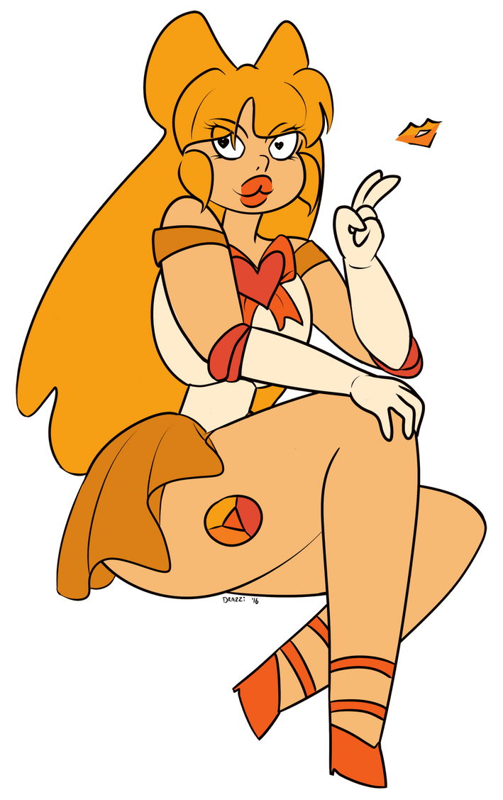 FA:: Sailor Gems - Sailor Poppy Topaz by drazzi