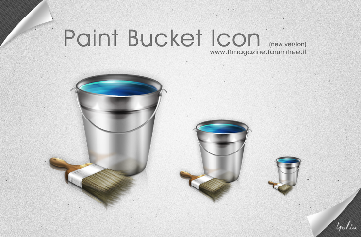 Paint Bucket Icon by KeyMoon