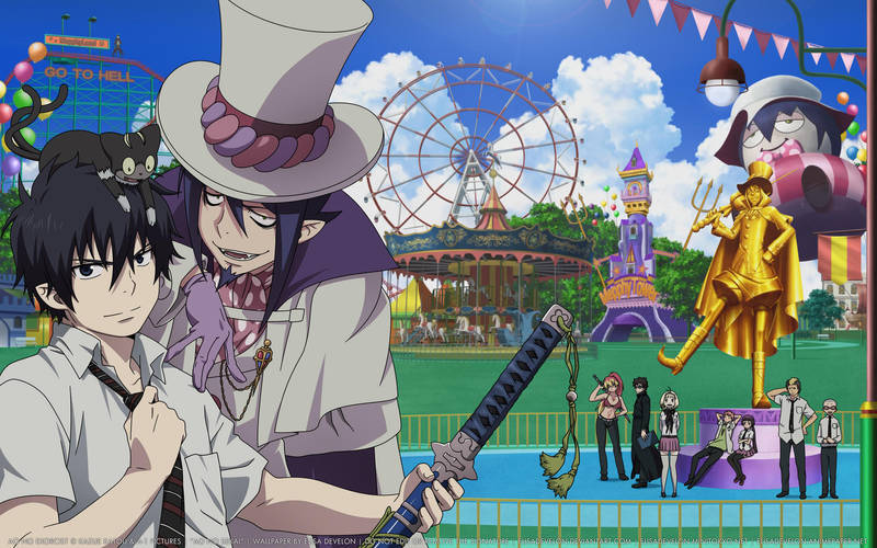 Ao No Exorcist Wallpaper Hd Ao No Sekai By Elisadevelon On Deviantart