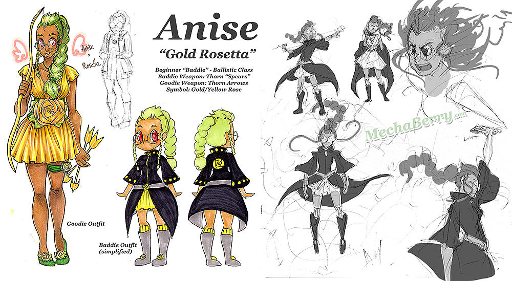 The Gold Rosetta by MechaBerry