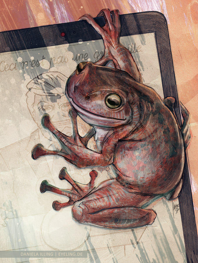 ceci n'est pas une grenouille by greyfin