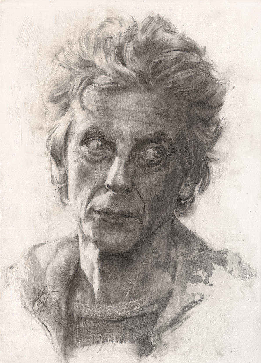 portrait study from the past by greyfin