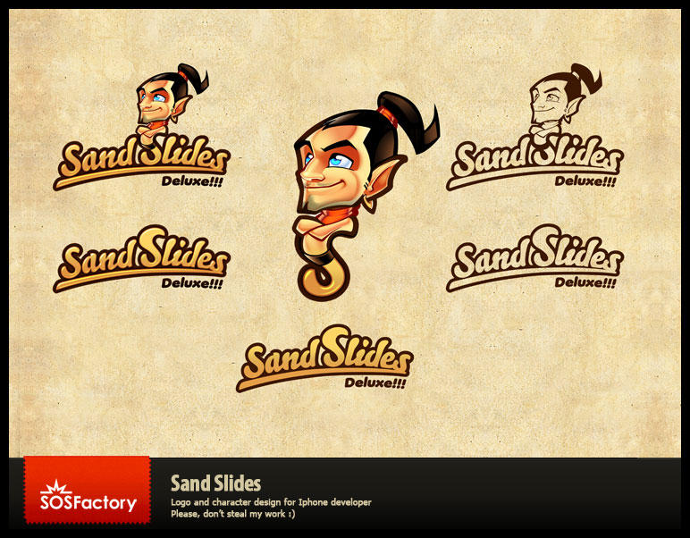 Brand Identity for Sand Slides by SOSFactory