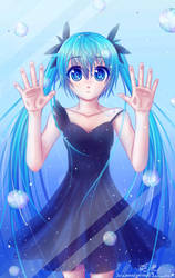 Deep Sea Girl (+Speed-paint) by Sarumaneyarou