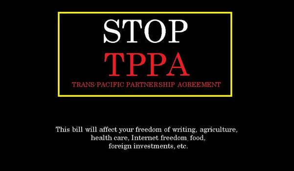 Stop TPPA by Xarti