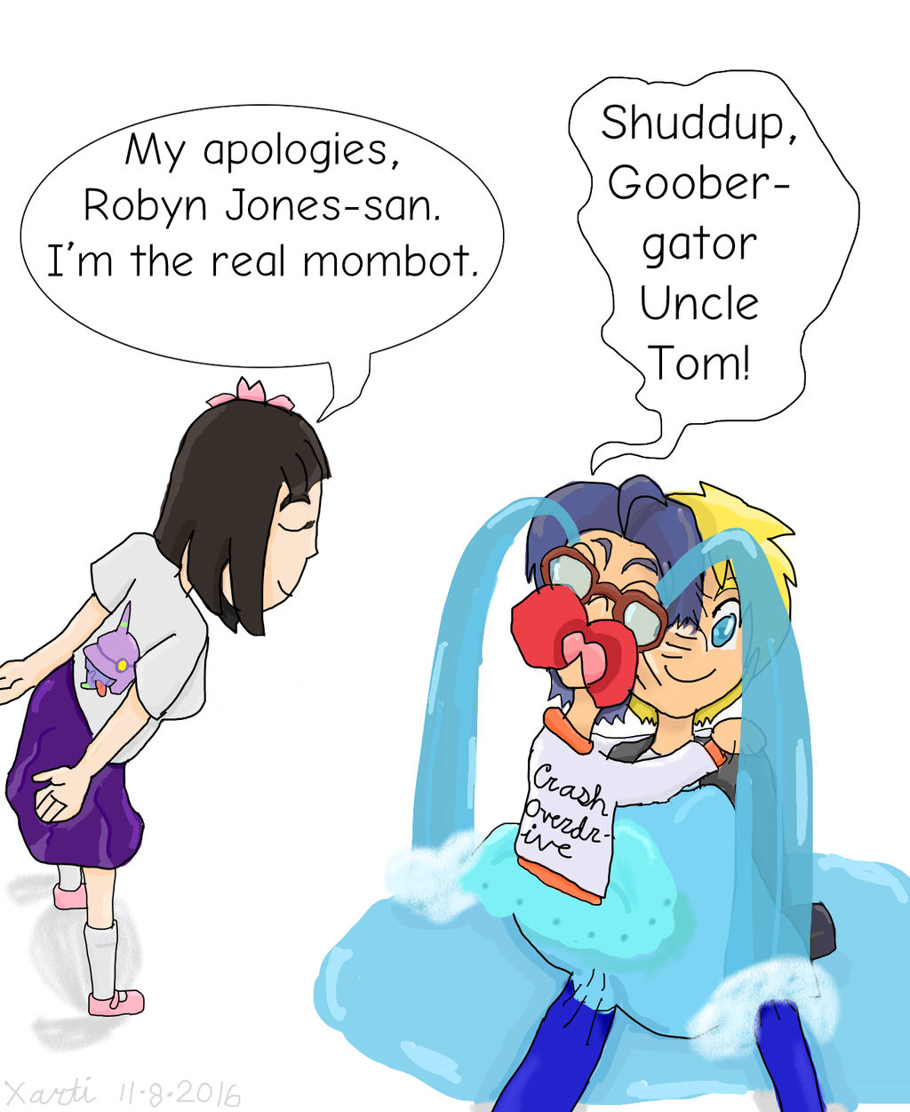 GG Hetalia Mombot Pwnage by Xarti