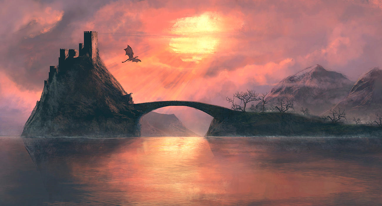 Painting dragon by logicfun