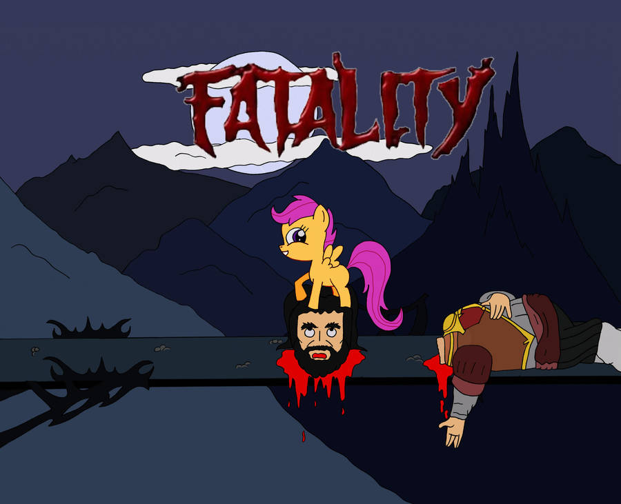 Bo' Rai Cho vs. Scootaloo by thelimeofdoom
