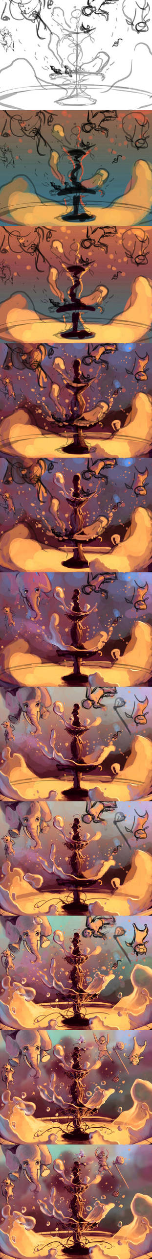 New WIP I dont come from the air by AquaSixio