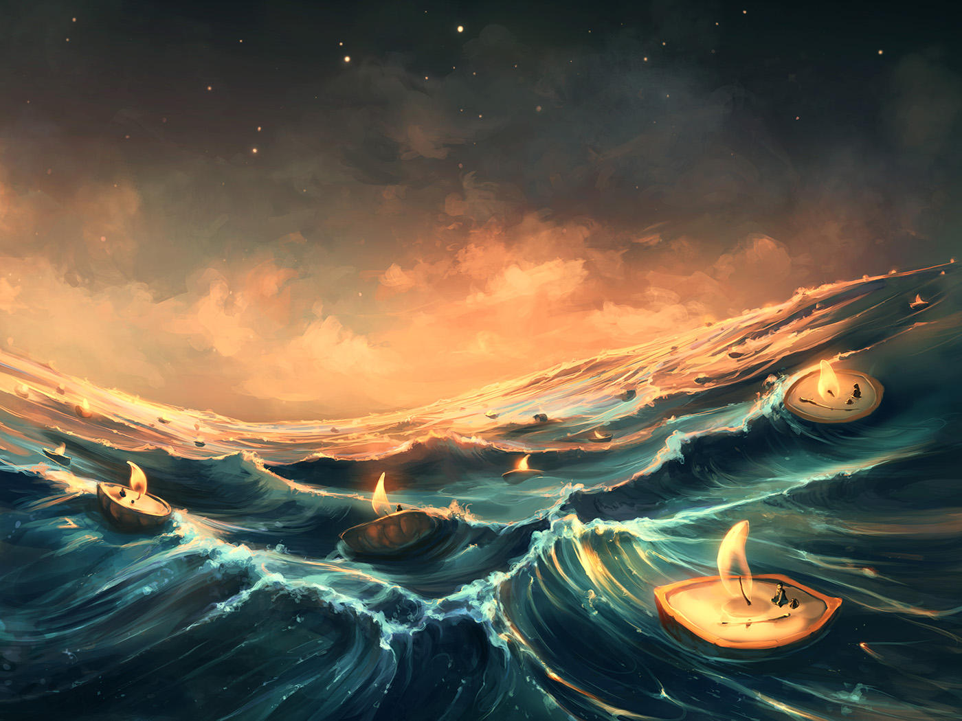 Refugees in a nutshell by AquaSixio